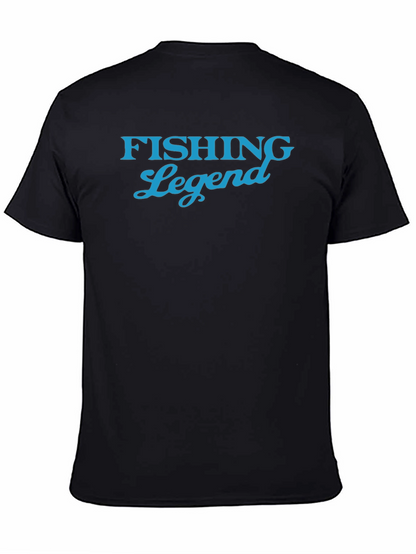 Fishing Legend Graphic Tee - Stylish Angler Apparel