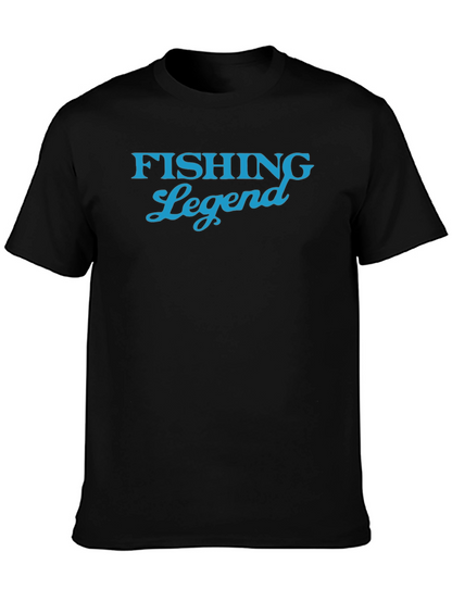 Fishing Legend Graphic Tee - Stylish Angler Apparel