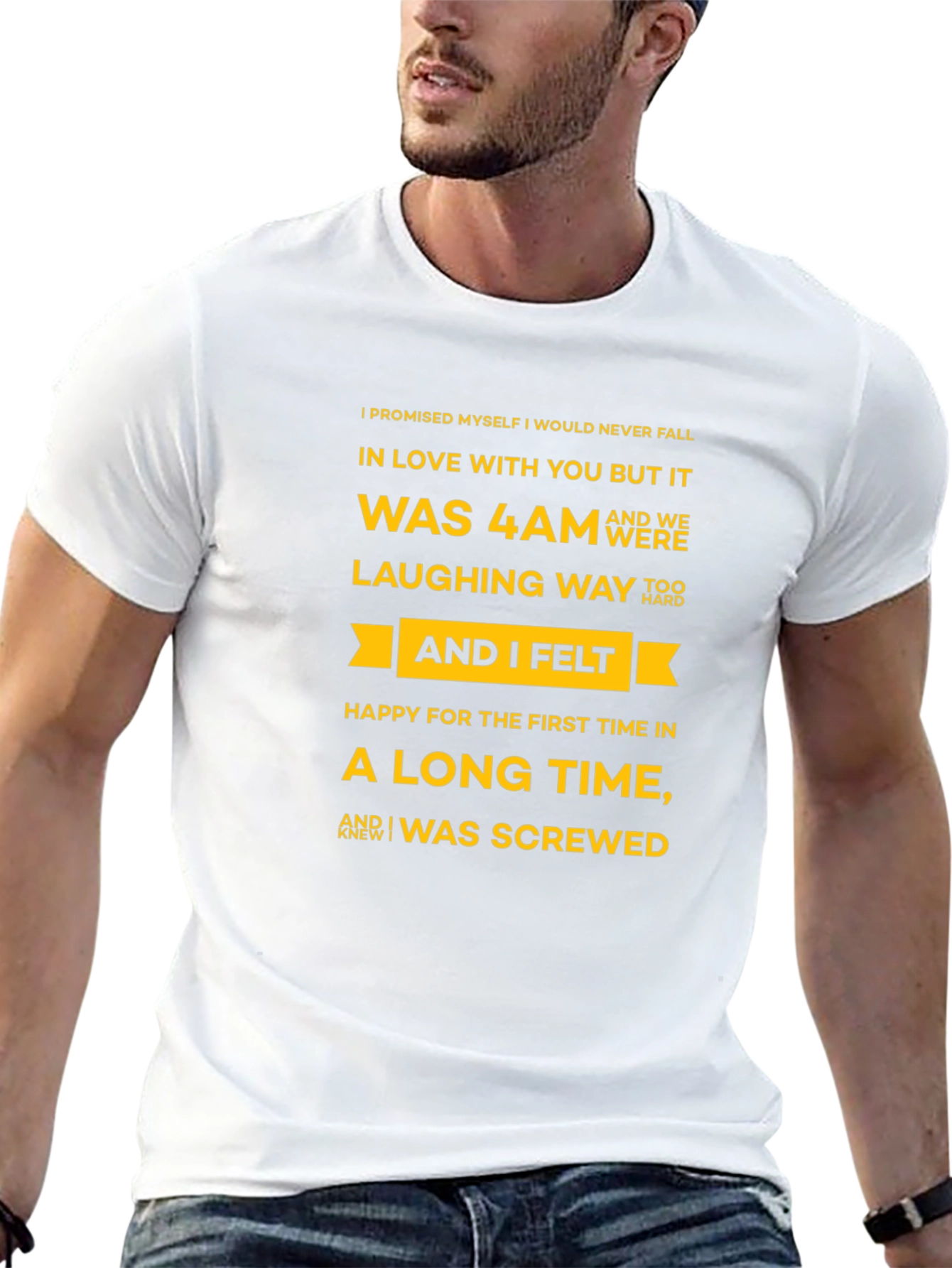 Humorous Graphic Tee - I Was Screwed