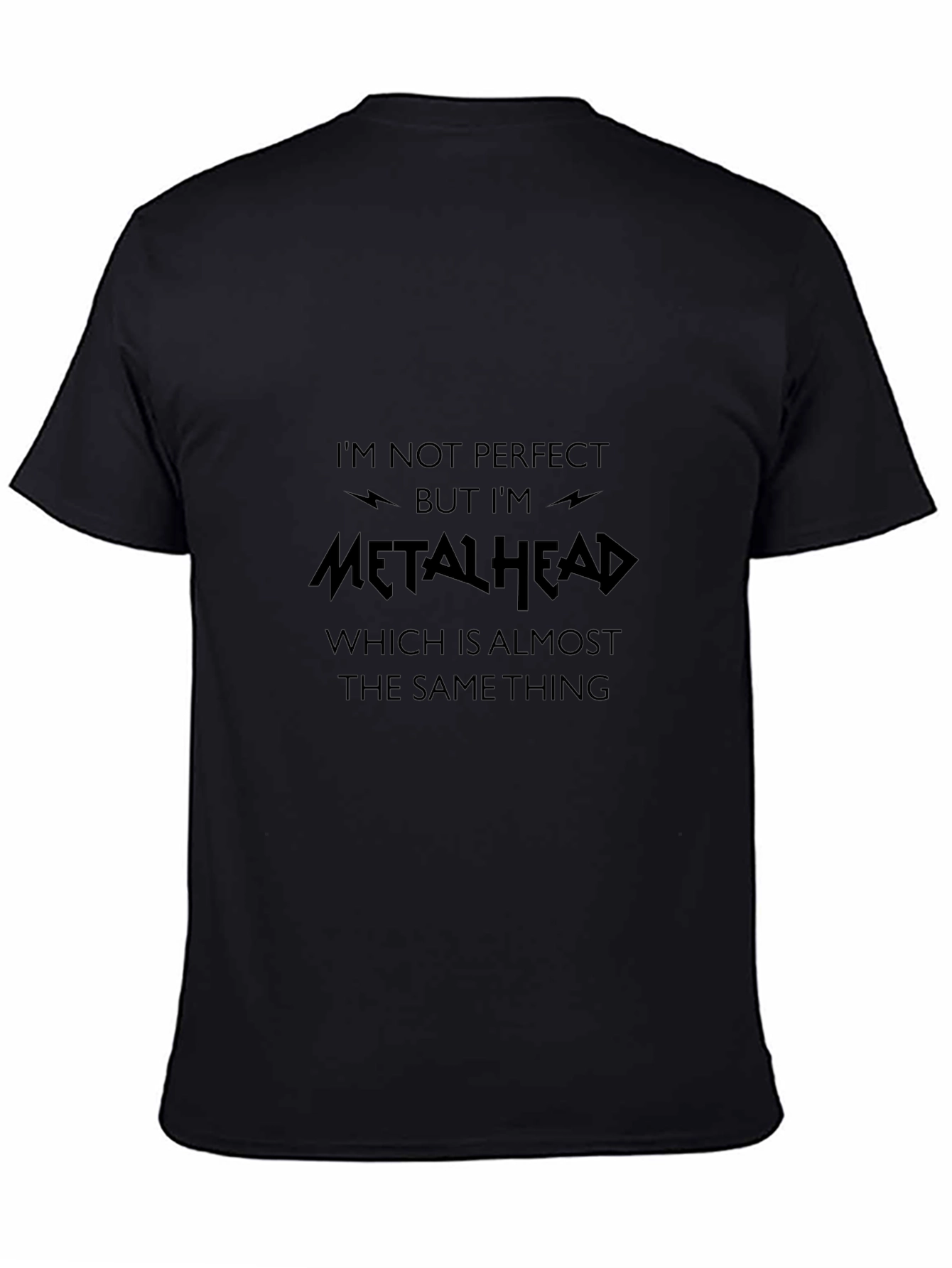 Metalhead Graphic Tee - Unisex Black T-Shirt