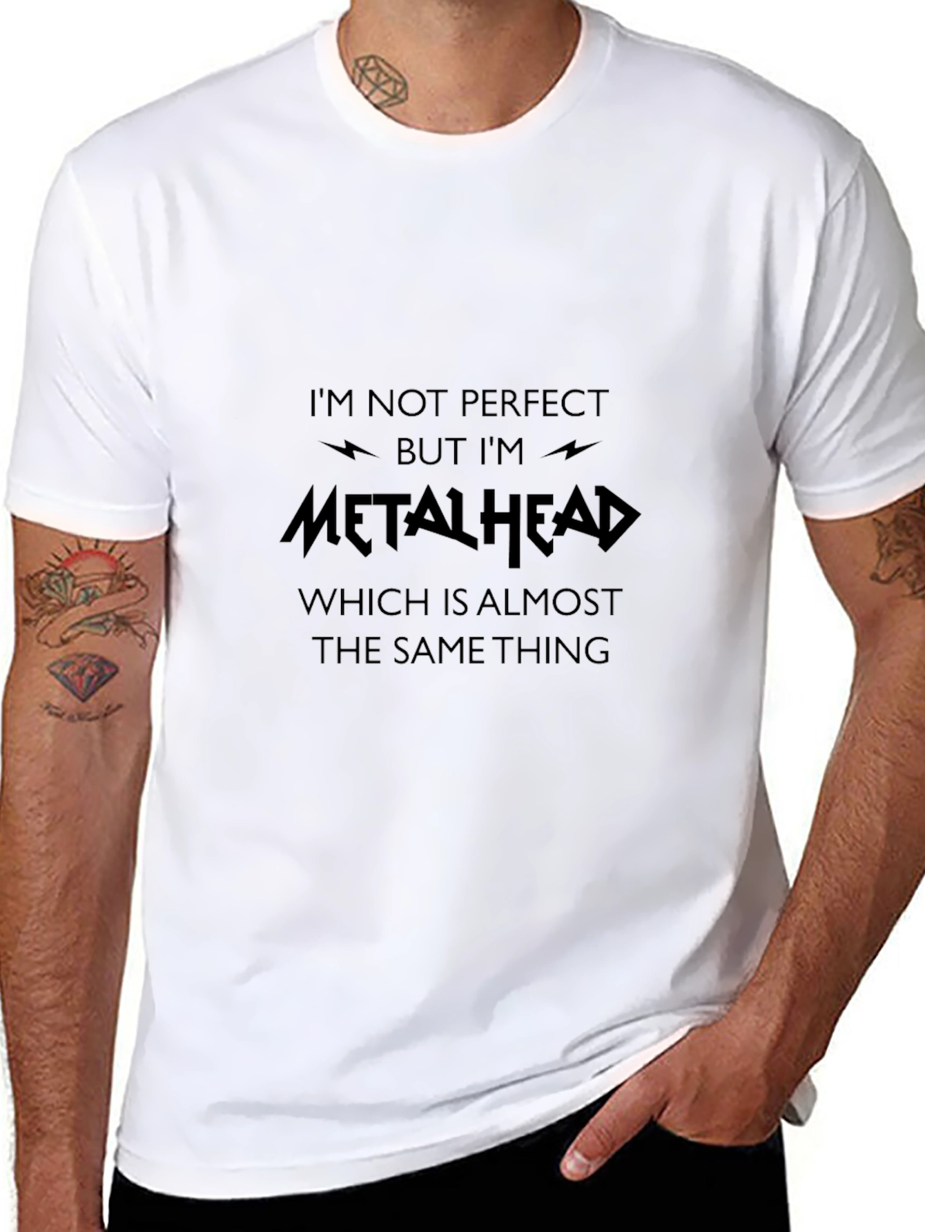Metalhead Graphic Tee - Unisex Black T-Shirt