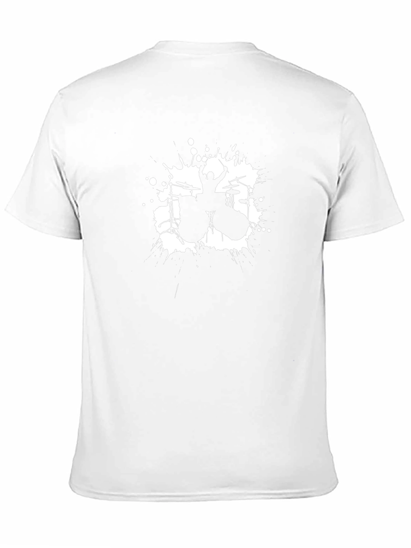 Drummer T-Shirt - Black Graphic Tee
