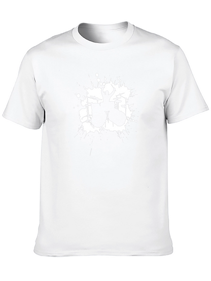 Drummer T-Shirt - Black Graphic Tee