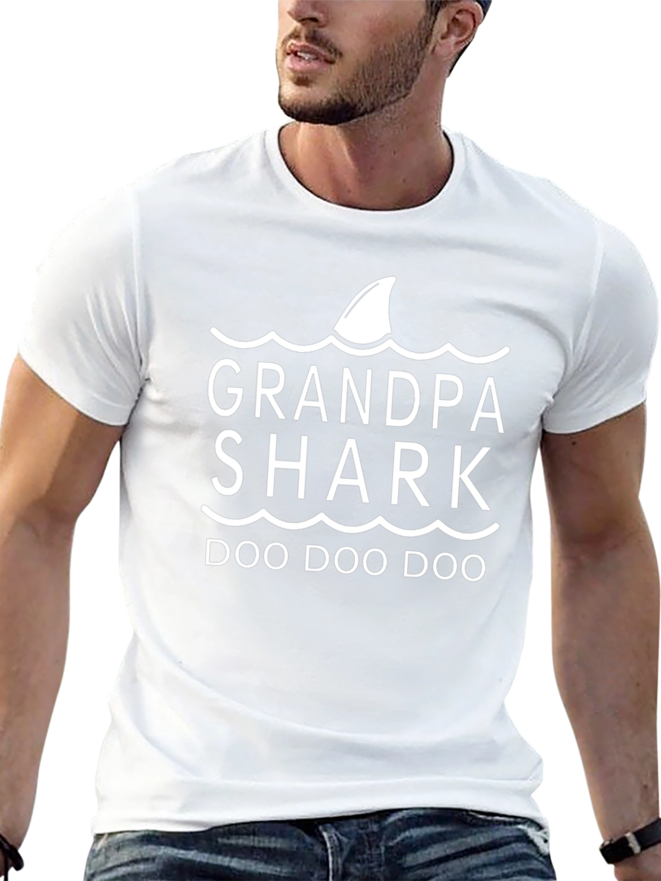 Grandpa Shark Doo Doo Doo T-Shirt