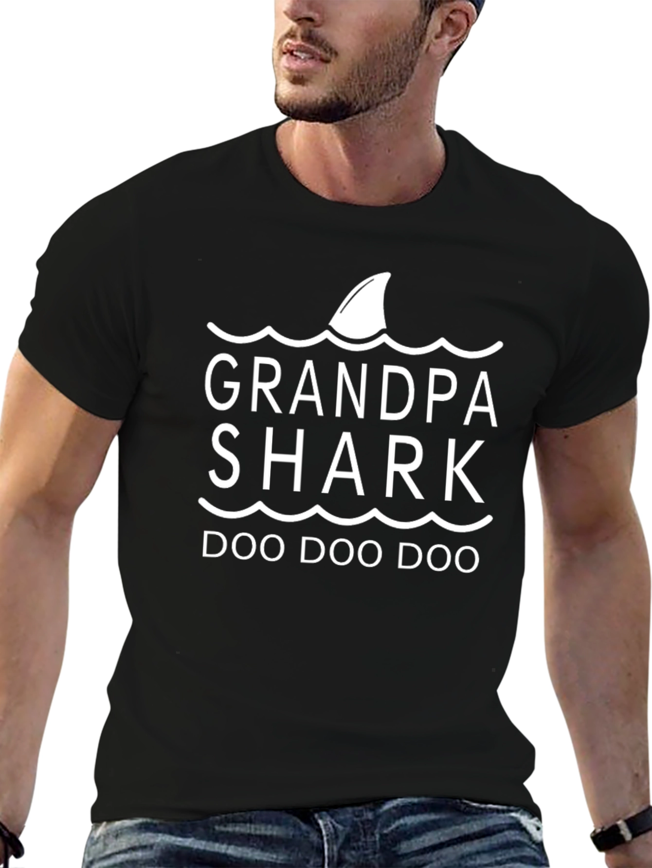 Grandpa Shark Doo Doo Doo T-Shirt