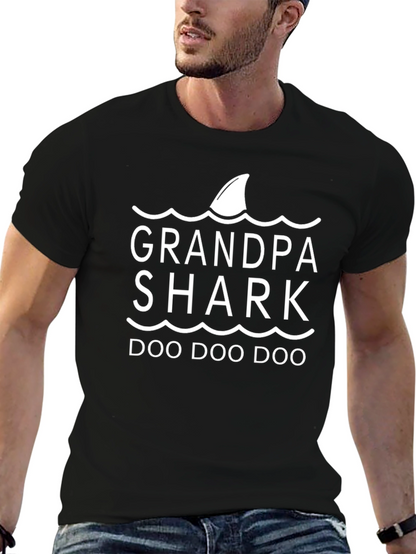Grandpa Shark Doo Doo Doo T-Shirt