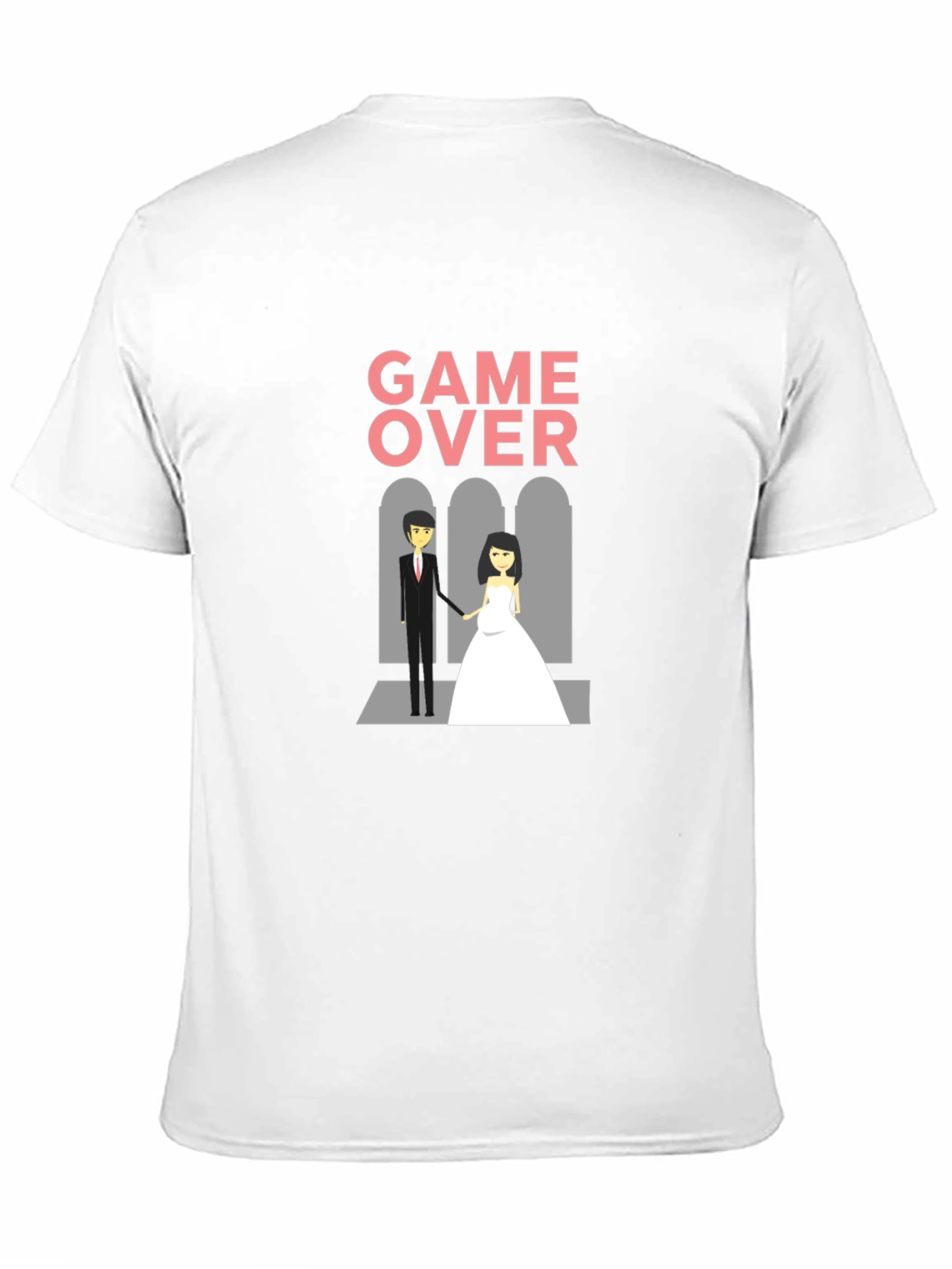 Game Over Wedding Graphic T-Shirt