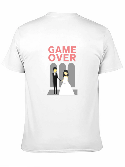 Game Over Wedding Graphic T-Shirt