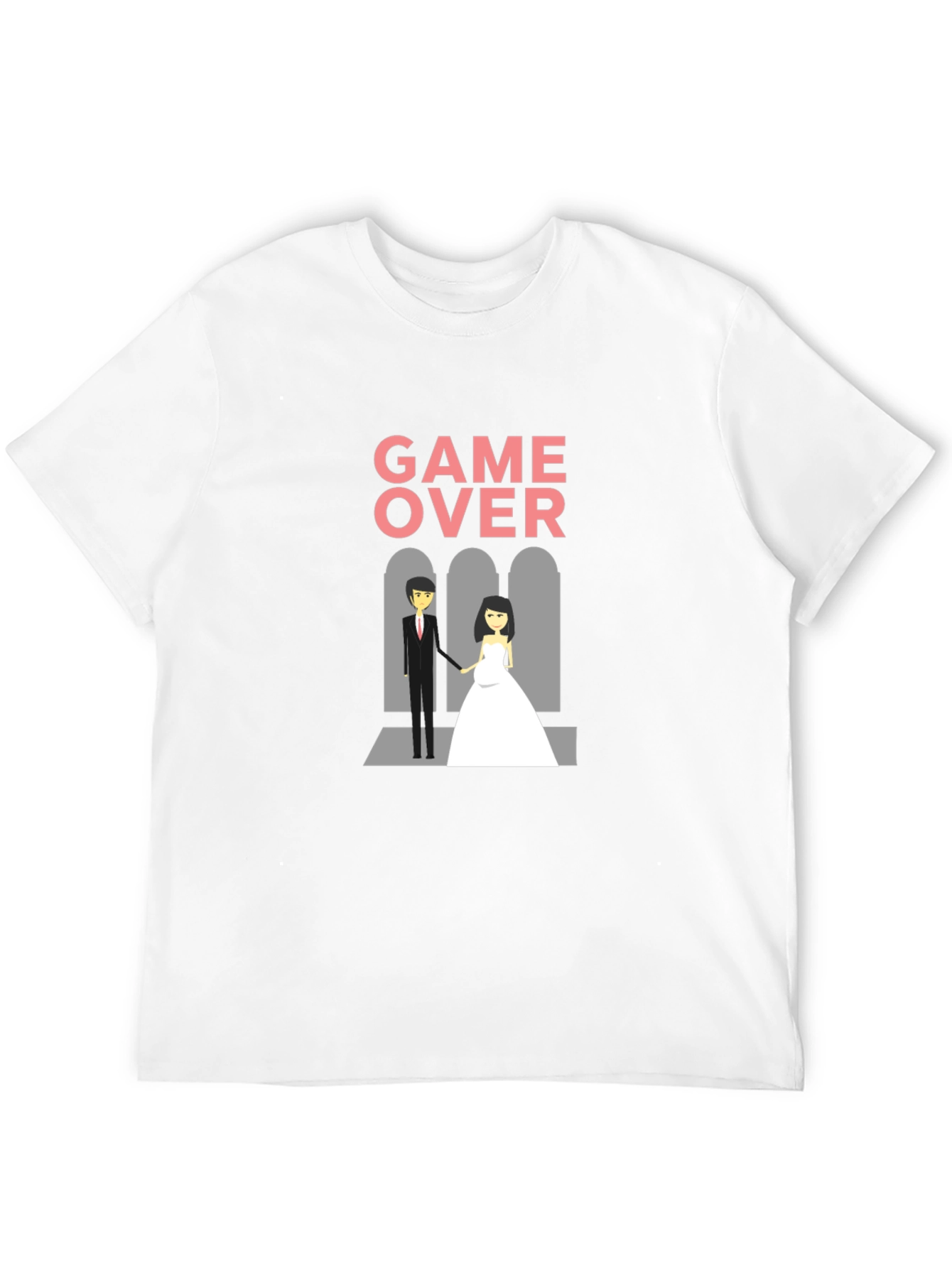 Game Over Wedding Graphic T-Shirt