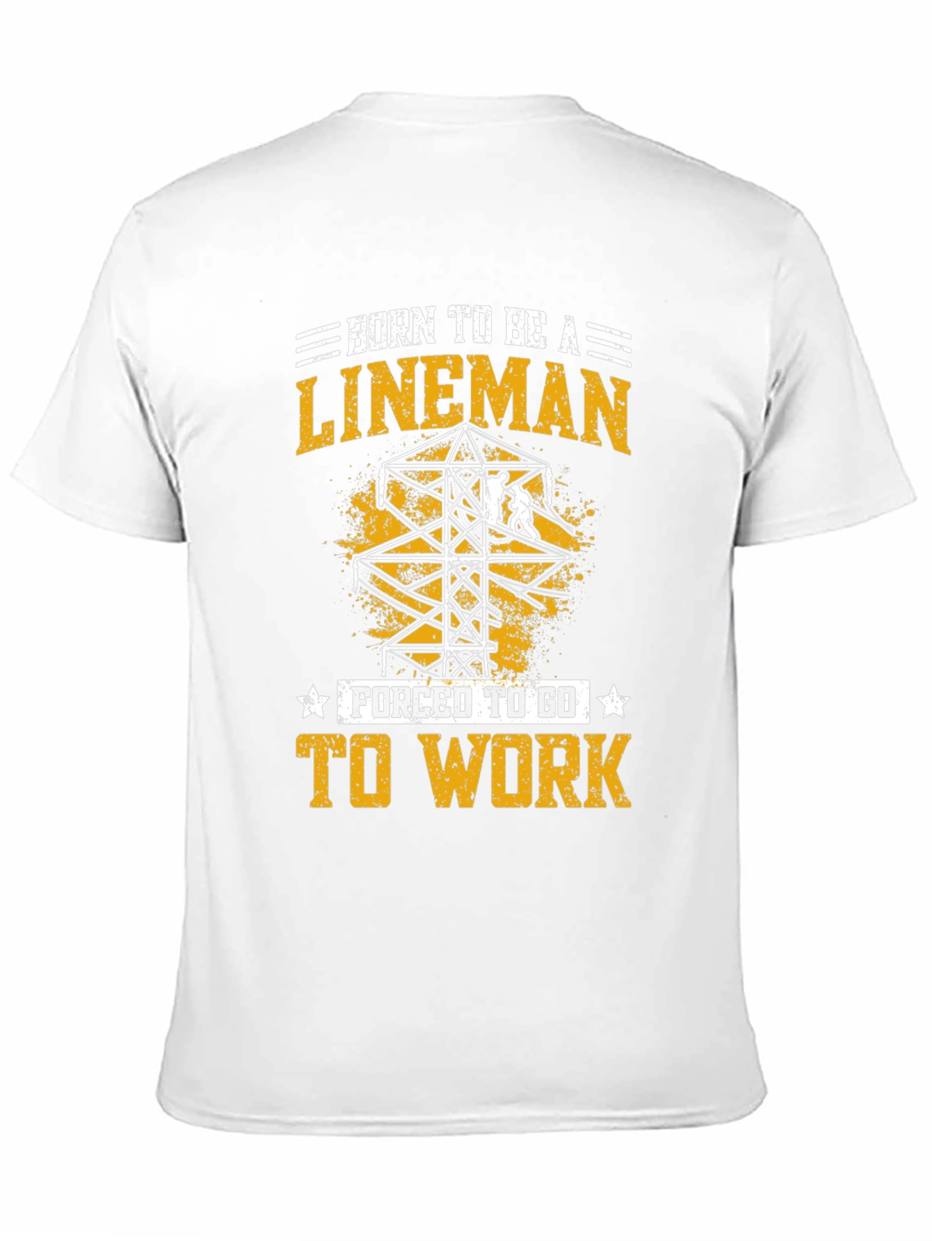 Born To Be a Lineman Graphic Tee
