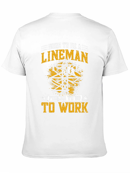 Born To Be a Lineman Graphic Tee