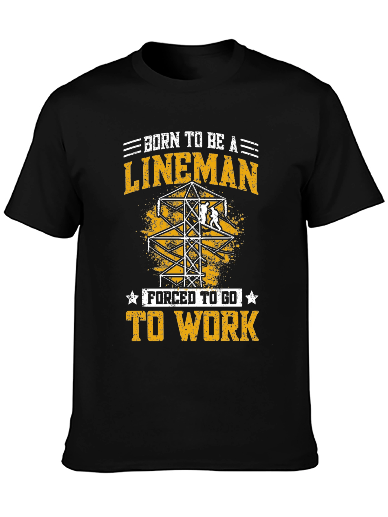 Born To Be a Lineman Graphic Tee