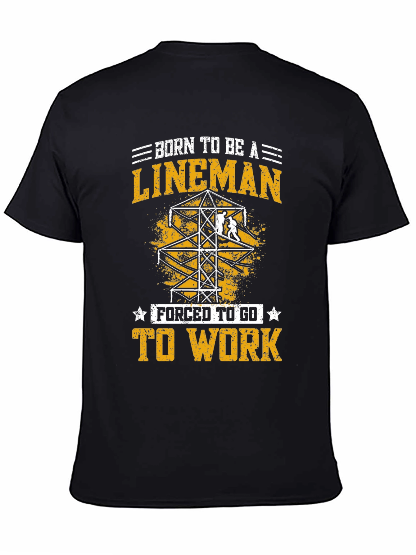 Born To Be a Lineman Graphic Tee