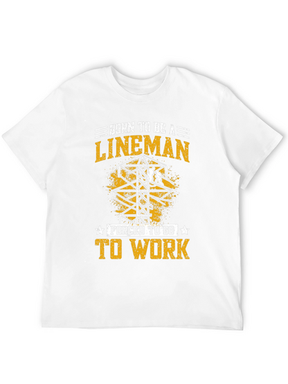 Born To Be a Lineman Graphic Tee