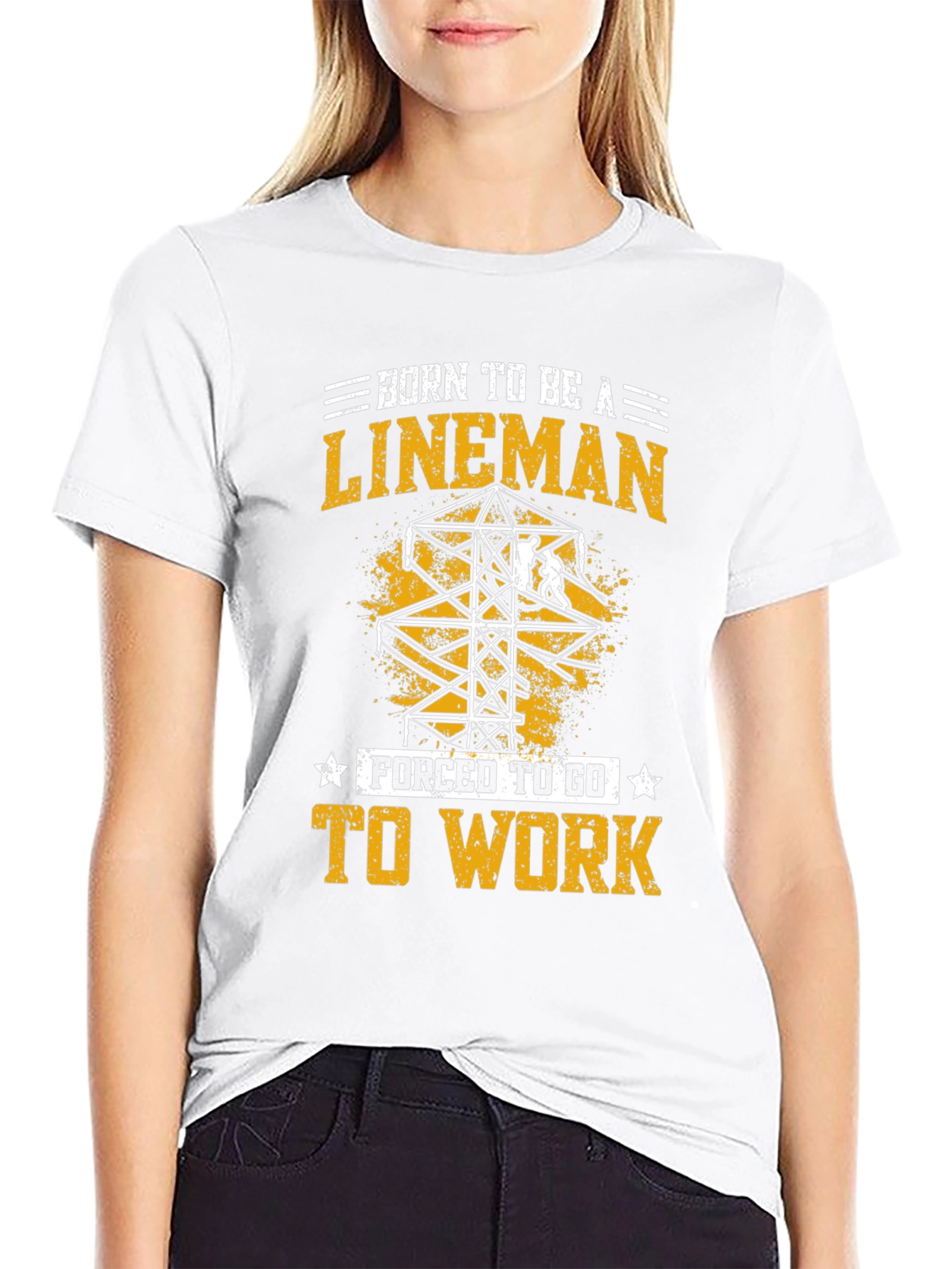 Born To Be a Lineman Graphic Tee