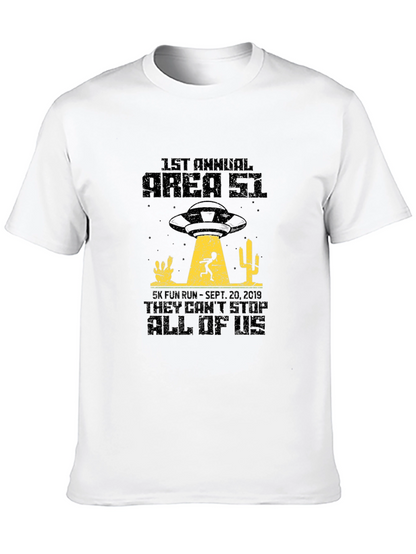 Area 51 5K Fun Run Black T-Shirt