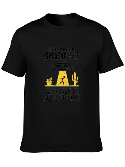 Area 51 5K Fun Run Black T-Shirt