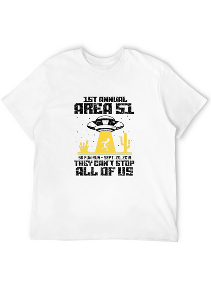Area 51 5K Fun Run Black T-Shirt