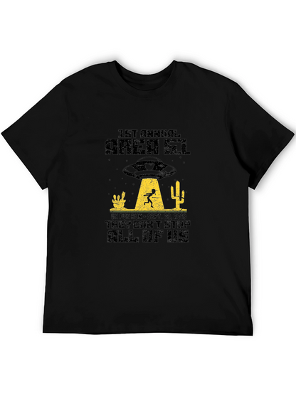 Area 51 5K Fun Run Black T-Shirt