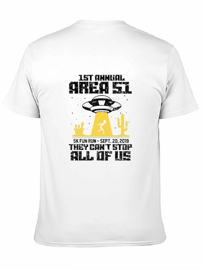 Area 51 5K Fun Run Black T-Shirt