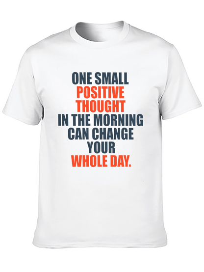 Positive Thought Graphic T-Shirt