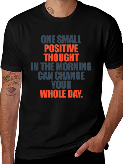 Positive Thought Graphic T-Shirt