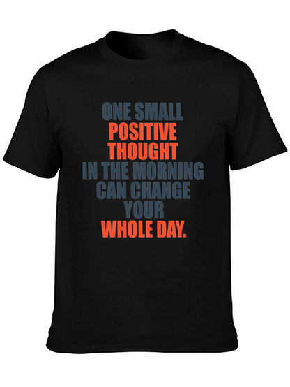 Positive Thought Graphic T-Shirt