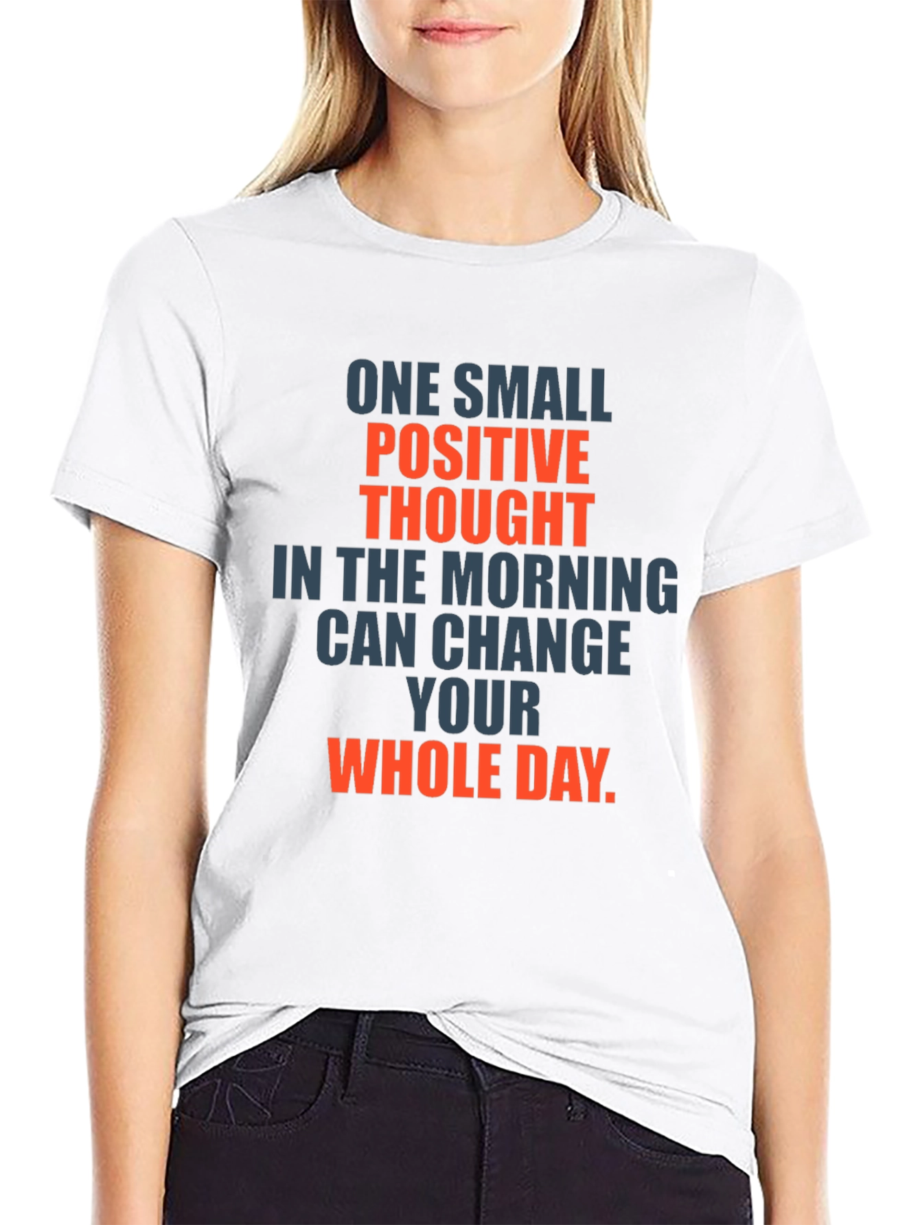 Positive Thought Graphic T-Shirt