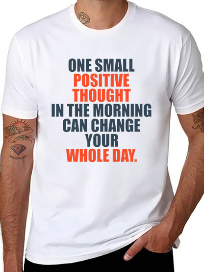 Positive Thought Graphic T-Shirt