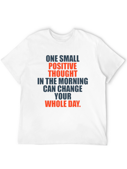 Positive Thought Graphic T-Shirt