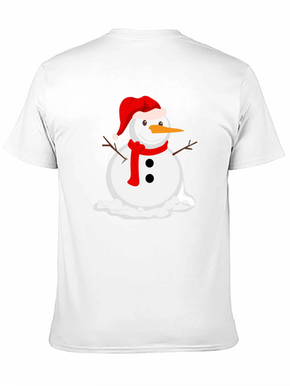 Melting Snowman Graphic Tee - Holiday Cheer