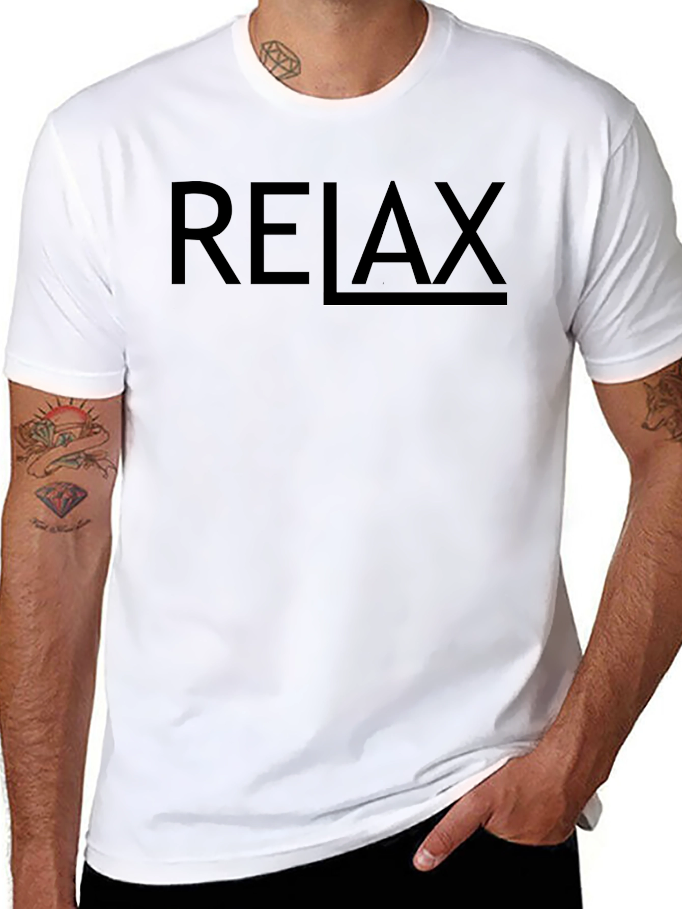 Relax Graphic T-Shirt - Comfort and Style