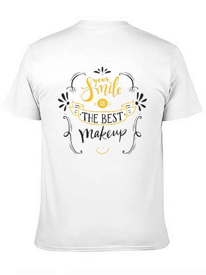 Smile is The Best Makeup Graphic Tee