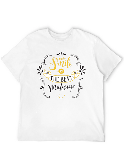 Smile is The Best Makeup Graphic Tee