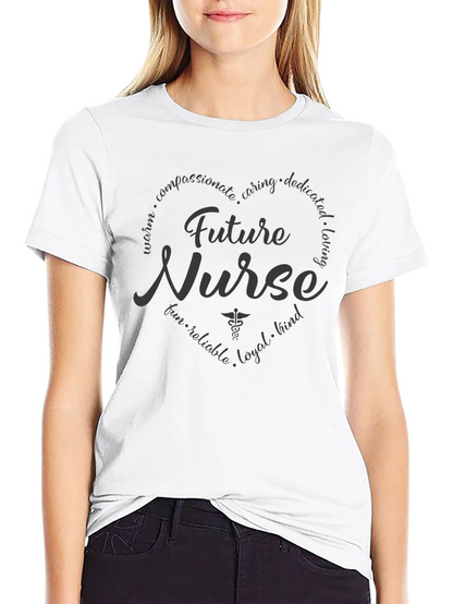 Future Nurse T-Shirt - Black