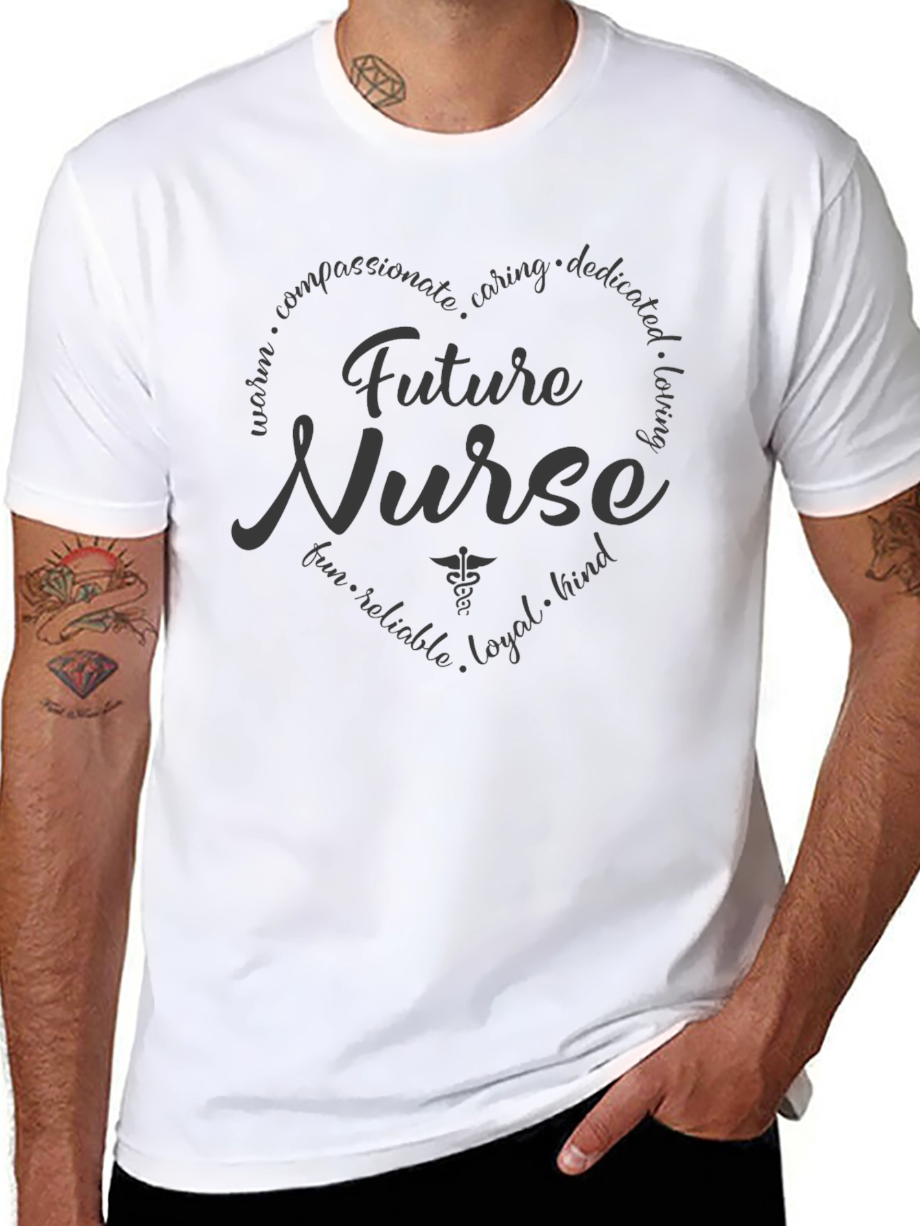 Future Nurse T-Shirt - Black