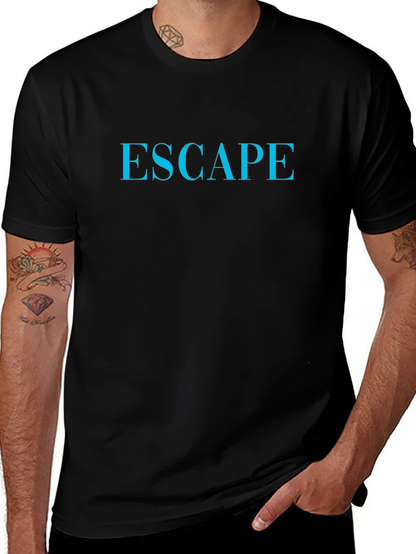 Escape Graphic Tee - Black T-Shirt