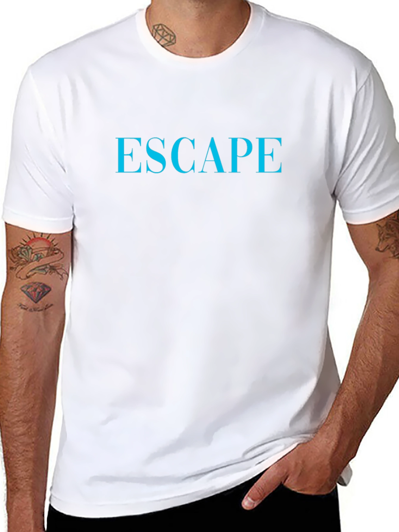 Escape Graphic Tee - Black T-Shirt