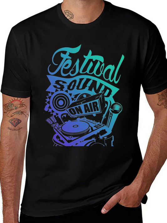 Festival Sound On Air Graphic T-Shirt