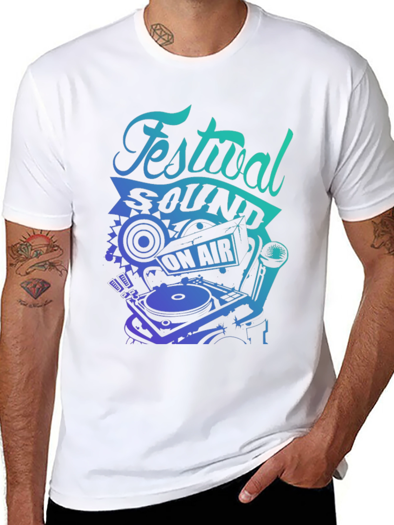Festival Sound On Air Graphic T-Shirt