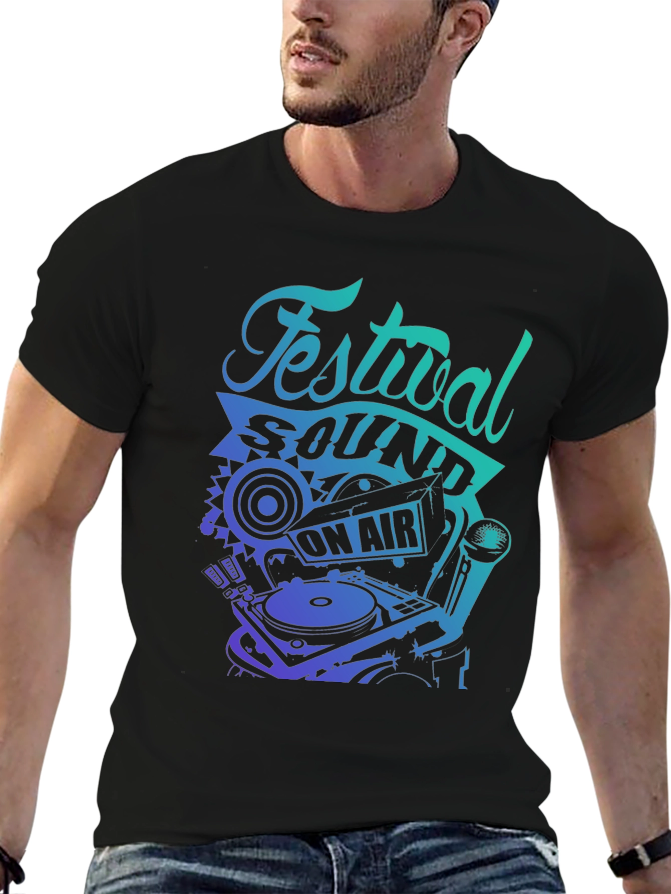 Festival Sound On Air Graphic T-Shirt