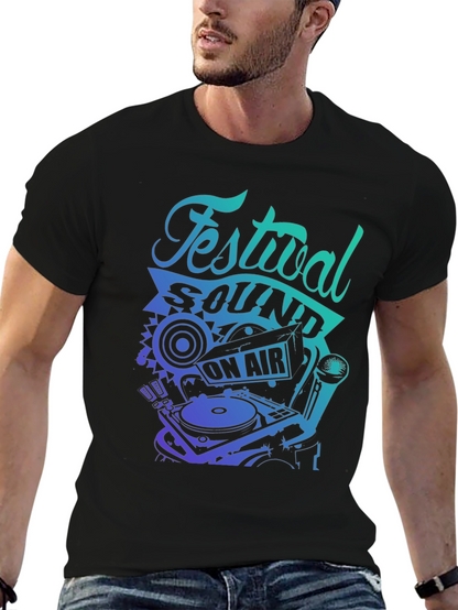 Festival Sound On Air Graphic T-Shirt
