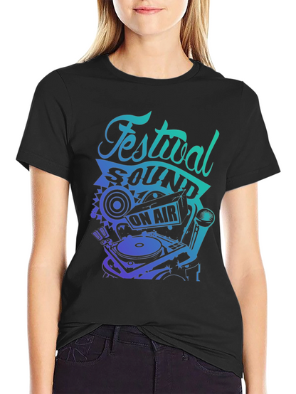 Festival Sound On Air Graphic T-Shirt