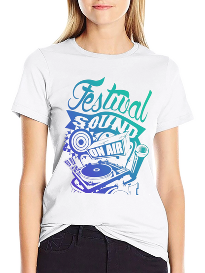 Festival Sound On Air Graphic T-Shirt