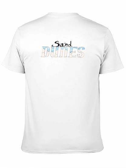 Sand Dunes Graphic T-Shirt - Black