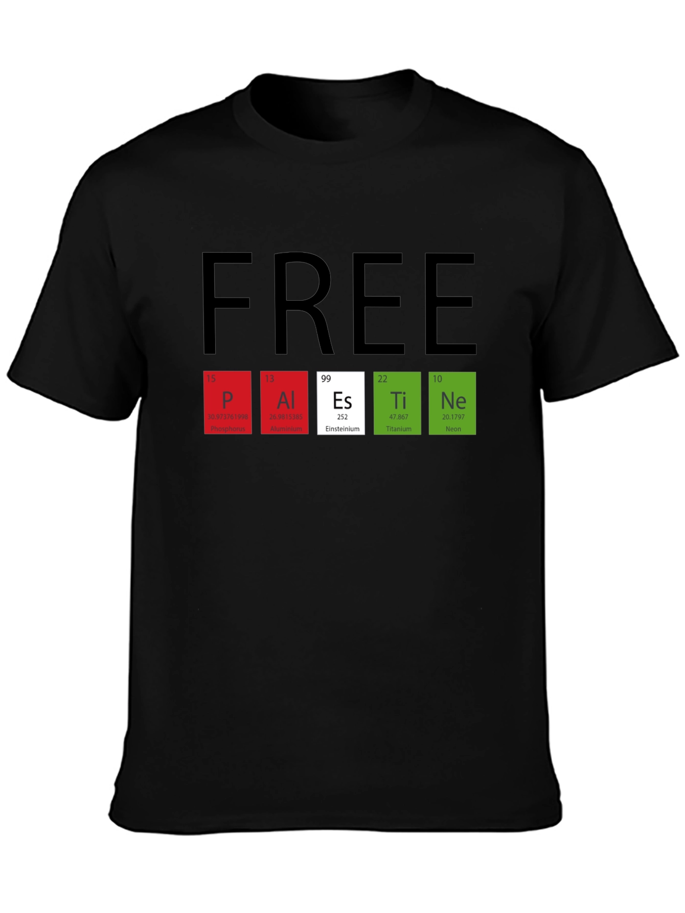 Periodic Table Elements Chemistry Science Funny T-Shirt