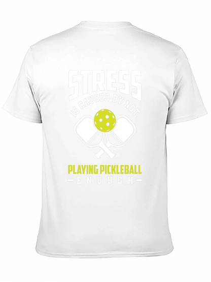 Funny Pickleball T-Shirt - Stress Relief Tee