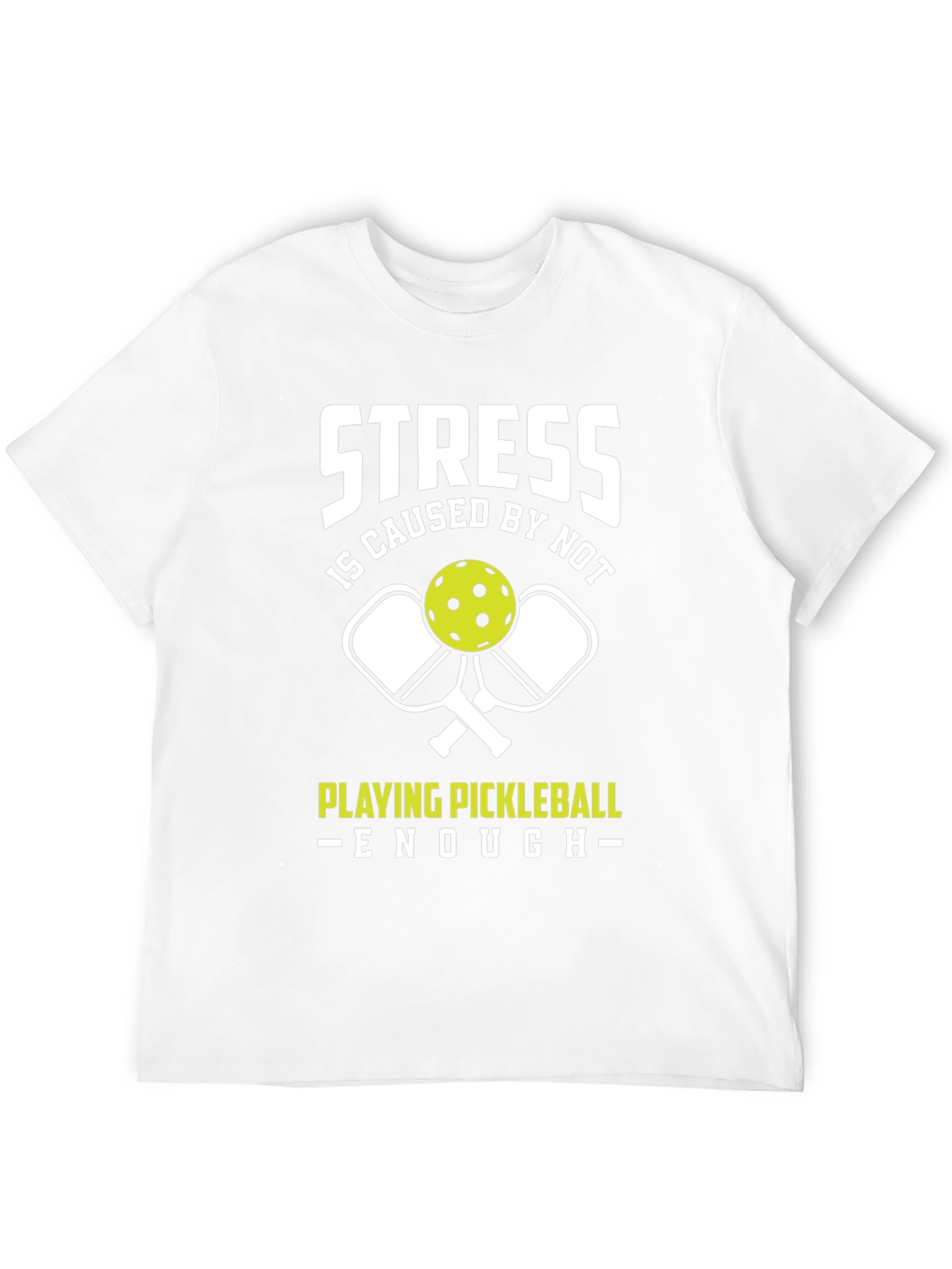 Funny Pickleball T-Shirt - Stress Relief Tee