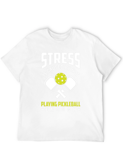 Funny Pickleball T-Shirt - Stress Relief Tee