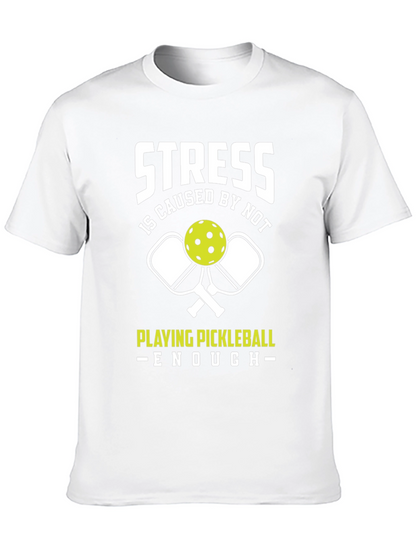 Funny Pickleball T-Shirt - Stress Relief Tee